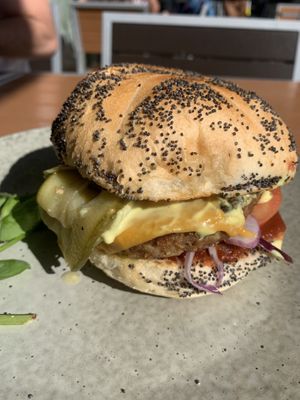 The best cheeseburger I’ve EVER had! at Nurcha Maroochydore in Buderim
