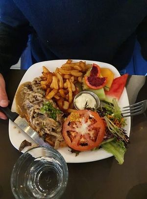 Assiette brunch at Antidote Bouffe Vegane in Montreal