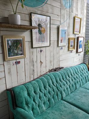 Interior at Antidote Bouffe Vegane in Montreal