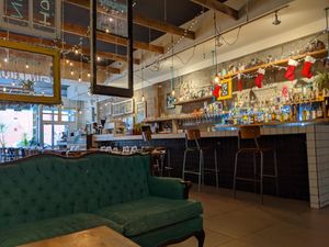 Bar at Antidote Bouffe Vegane in Montreal