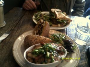 Plats at Antidote Bouffe Vegane in Montreal