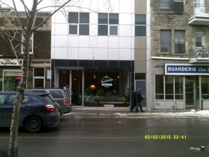 Devant at Antidote Bouffe Vegane in Montreal