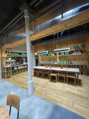 Inside  at Garden Pizza Consell de Cent in Barcelona