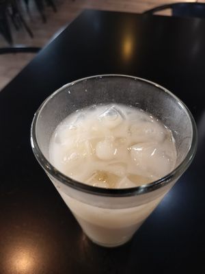 Soursop juice, incredible! at Wha Gwaan Jamaica Jamaica in Tampa