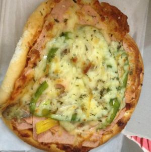 veg pizza at Banh Mi Bistro in Ho Chi Minh City