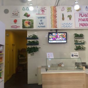 cute interior at SOL CAL Cafe in San Diego