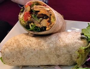 Mediterranean Wrap  at SOL CAL Cafe in San Diego