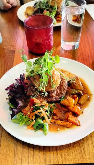 Sunday roast at Karmana 100% Plant Based in Northampton