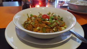 yummy!  at Karmana 100% Plant Based in Northampton