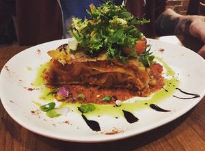 Lasagne  at Karmana 100% Plant Based in Northampton