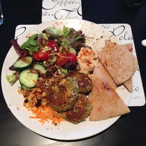 Yummy Vegan Foods! at Karmana 100% Plant Based in Northampton