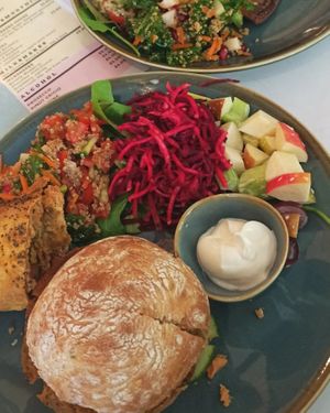  at Mudlarks Garden Cafe in Hertford