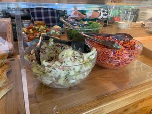 Salads   at Mudlarks Garden Cafe in Hertford