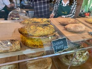 Pasties   at Mudlarks Garden Cafe in Hertford