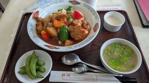 酢豚風丼 at Chien-Fu - Kunitachi in Tokyo