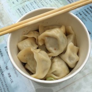 Joy Bar dumplings (10 for 80 NT$) at Joy Bar in Taipei