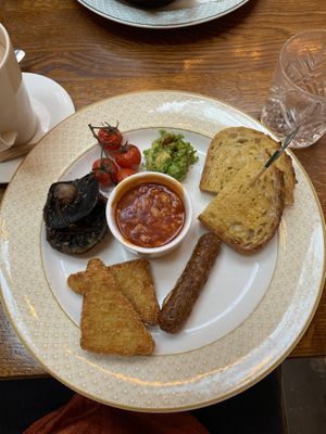 Vegan breakfast   at The Cosy Club in Bristol