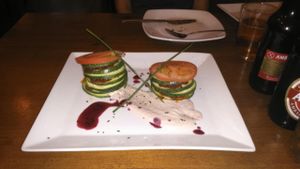 Vegan Lasagna at Fargo in Sevilla