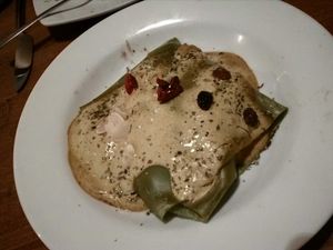 Vegan ravioli of the day at Fargo in Sevilla