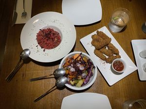 Our meal! at Fargo in Sevilla