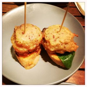 Vegan Pintxos at Tirauki in Bilbao