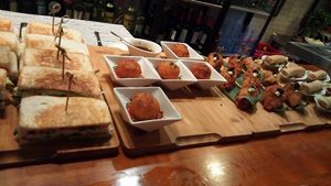 All vegan now! at Tirauki in Bilbao