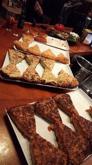 All vegan!! at Tirauki in Bilbao