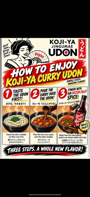 How to Enjoy Gluten-Free Curry Udon🍜  at Udon Kojiya in Tokyo