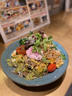 breakfast  at Udon Kojiya in Tokyo