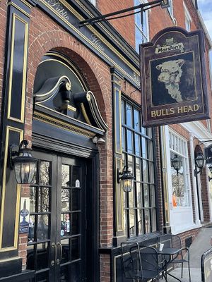 The outside of the pub   at Bulls Head Public House in Lititz