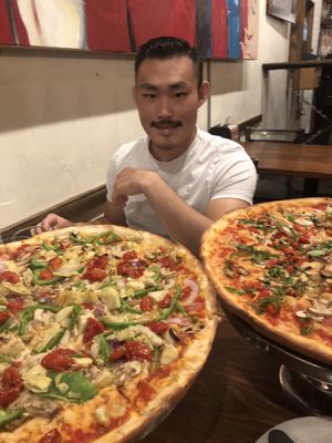 My Korean friend not included    at Five Points Pizza - East in Nashville