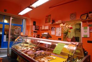 The inside of the place.  at Jaa Nu' - La Nuova Vita in Genoa