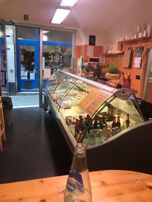 Was packed a minute ago. The only chance to take photo was now.  at Jaa Nu' - La Nuova Vita in Genoa