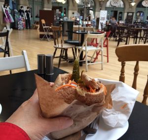 impressive location and delicious taste! at Humpit in Leeds