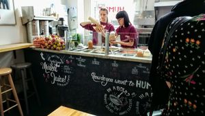 A compact little set up at Humpit in Leeds