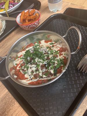 hot meal of the day at Humpit in Leeds