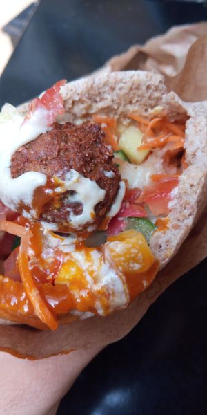 The Filled Pita at Humpit in Leeds