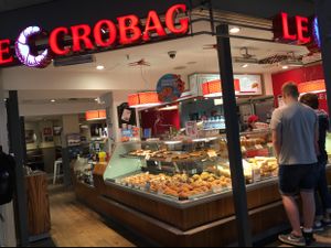 outside at Le Crobag in Cologne