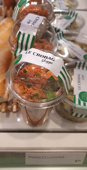 Couscous salad at Le Crobag in Cologne