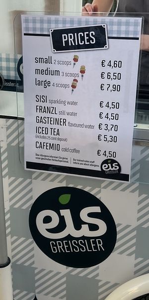   at Eis Greissler in Vienna