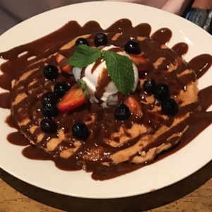 The Vegan Waffle at The Hungry Herbivore in Western Cape