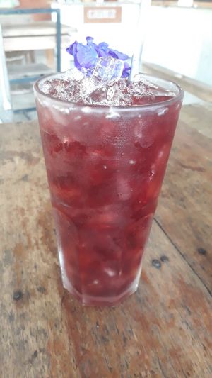 Herbal juice at Pun Pun Market in Chiang Mai