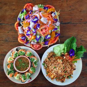 very very good, organic at Pun Pun Market in Chiang Mai