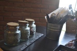 herbs at Pizza Di Rocco in Abu Dhabi