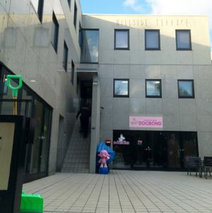 Building name is Hillside Terrace at Cocoon Nest in Sapporo