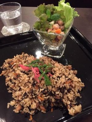 fried rice at Cocoon Nest in Sapporo