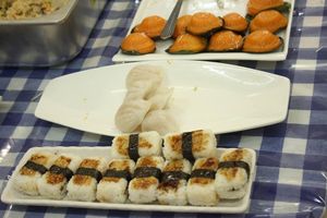 sushi at NC Kitchen in Simpang Ampat