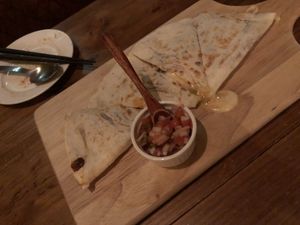 Quesadilla  at Vagabundo Mexican Bar in Ishigaki