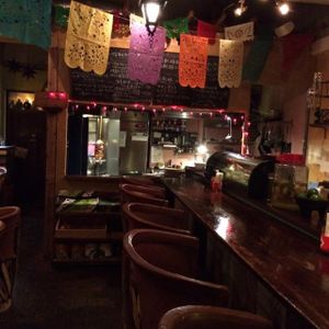 inside bar at Vagabundo Mexican Bar in Ishigaki