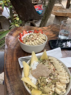 Bowls at Raw Love - Ahau Tulum Beach in Tulum
